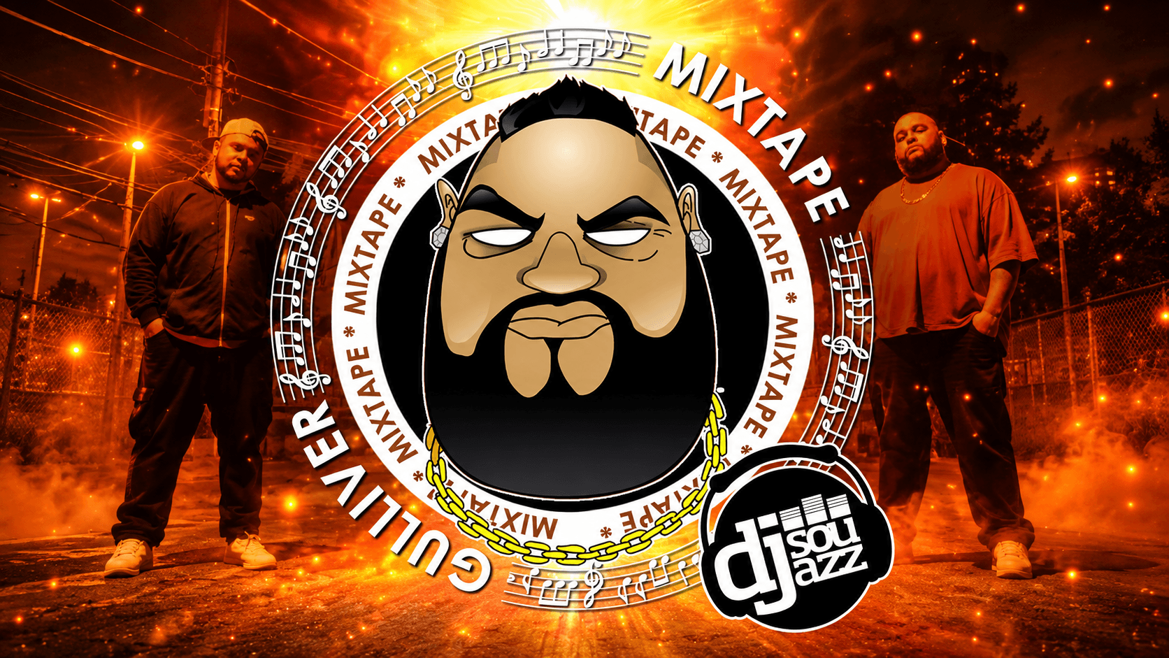 Arte Mixtape Guliwer com DJ Soul Jazz